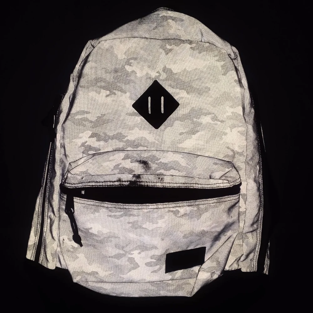 JANSPORT SUPER FX REFLECTIVE BACKPACK bag school commuter work - Picture 1 of 13